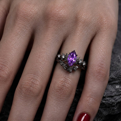 Cheshire Eye Ring Set