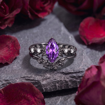 Cheshire Eye Ring Set